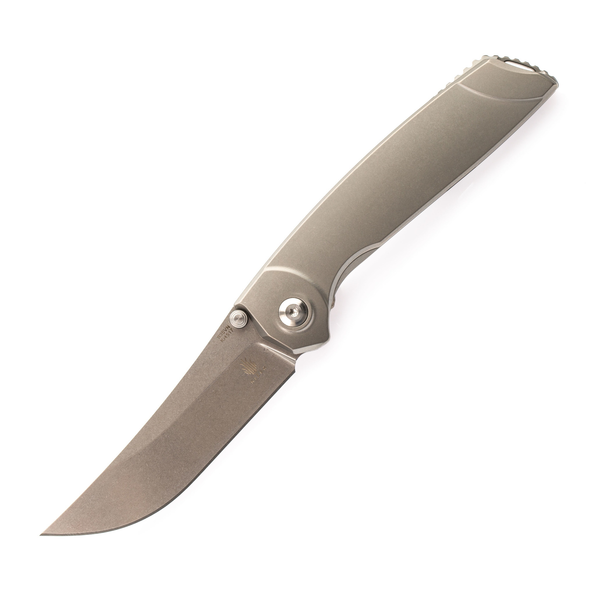Складной нож Kizer Shamshir, сталь CPM-S35VN, рукоять титан - фото 2