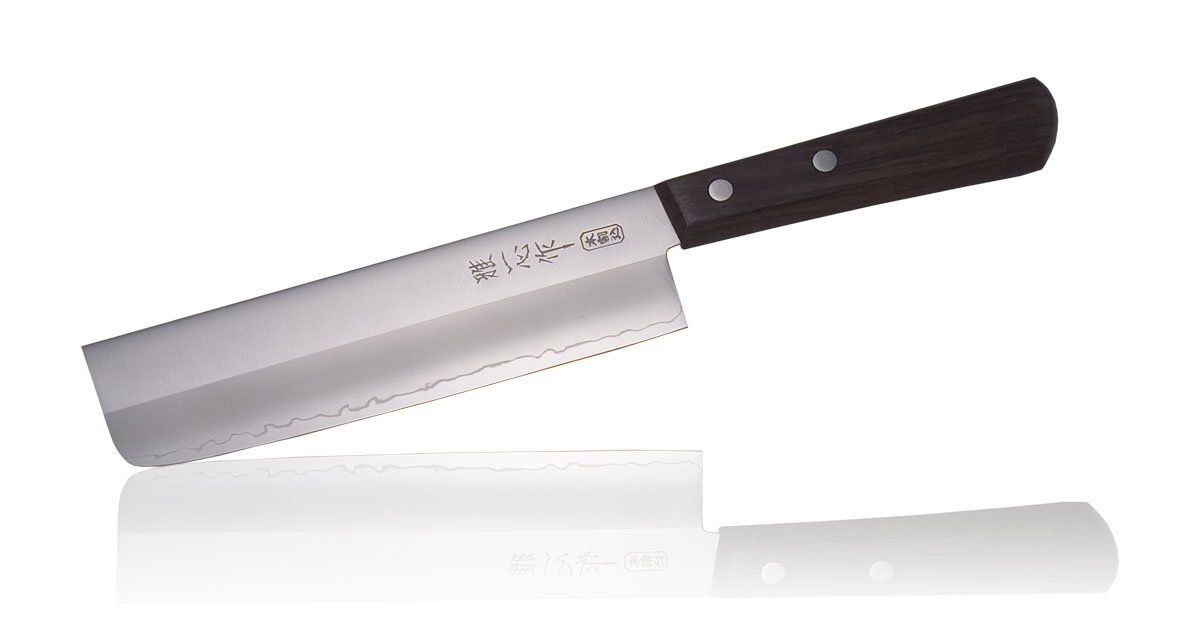 Нож кухонный овощной Kanetsugu Накири Special Offer, 2007, сталь AUS-8, в картонной коробке - фото 1