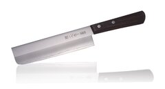 Фото Кухонный нож накири для резки овощей Kanetsugu Special Offer 16.5 см, трехслойная сталь с сердечником из стали Aus-8, рукоять дерево