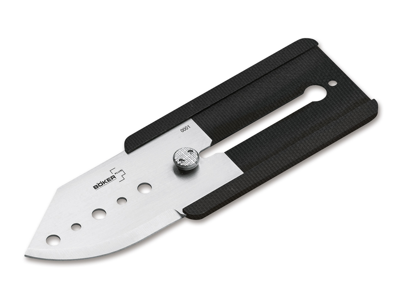 Нож складной Boker Plus John Kubasek Design Slyde-R, сталь 440C Satin Plain, рукоять стеклотекстолит G10, 01BO259 - фото 8