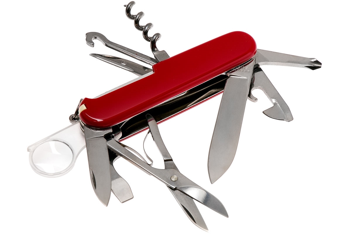 Нож перочинный Victorinox Explorer, сталь X55CrMo14, рукоять Cellidor®, красный от Ножиков