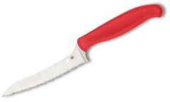 Фото Универсальный кухонный нож Spyderco Z-CUT Red, сталь CTS BD1
