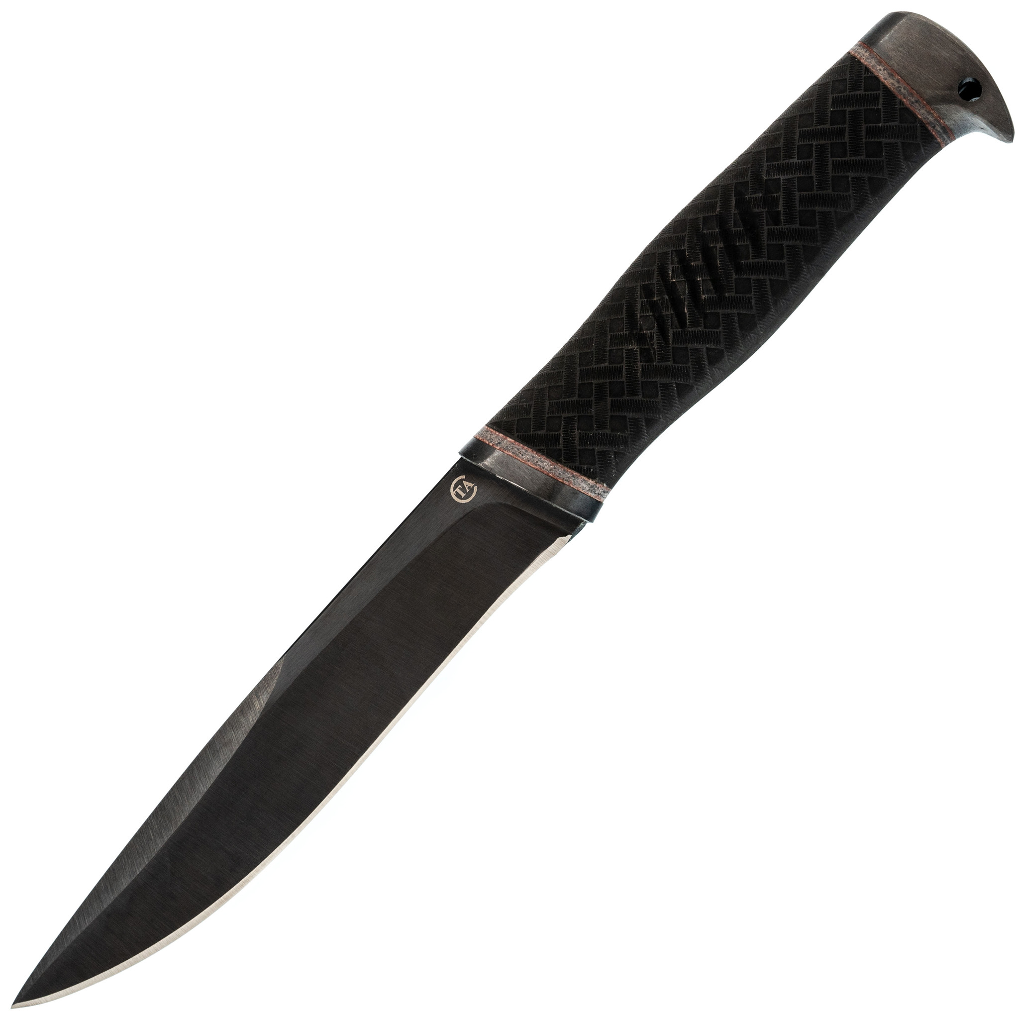 Нож Русак-2, сталь 65Г, рукоять резина