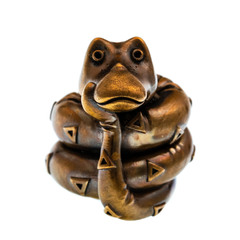 Фото Бусина Удав, бронза