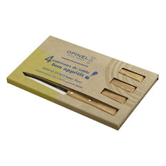 Фото Набор столовых ножей Opinel N°125, рукоять дерево, нержавеющая сталь