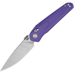 Фото Складной нож Bestech Knives Mothus, сталь 14C28N, рукоять G10, фиолетовый