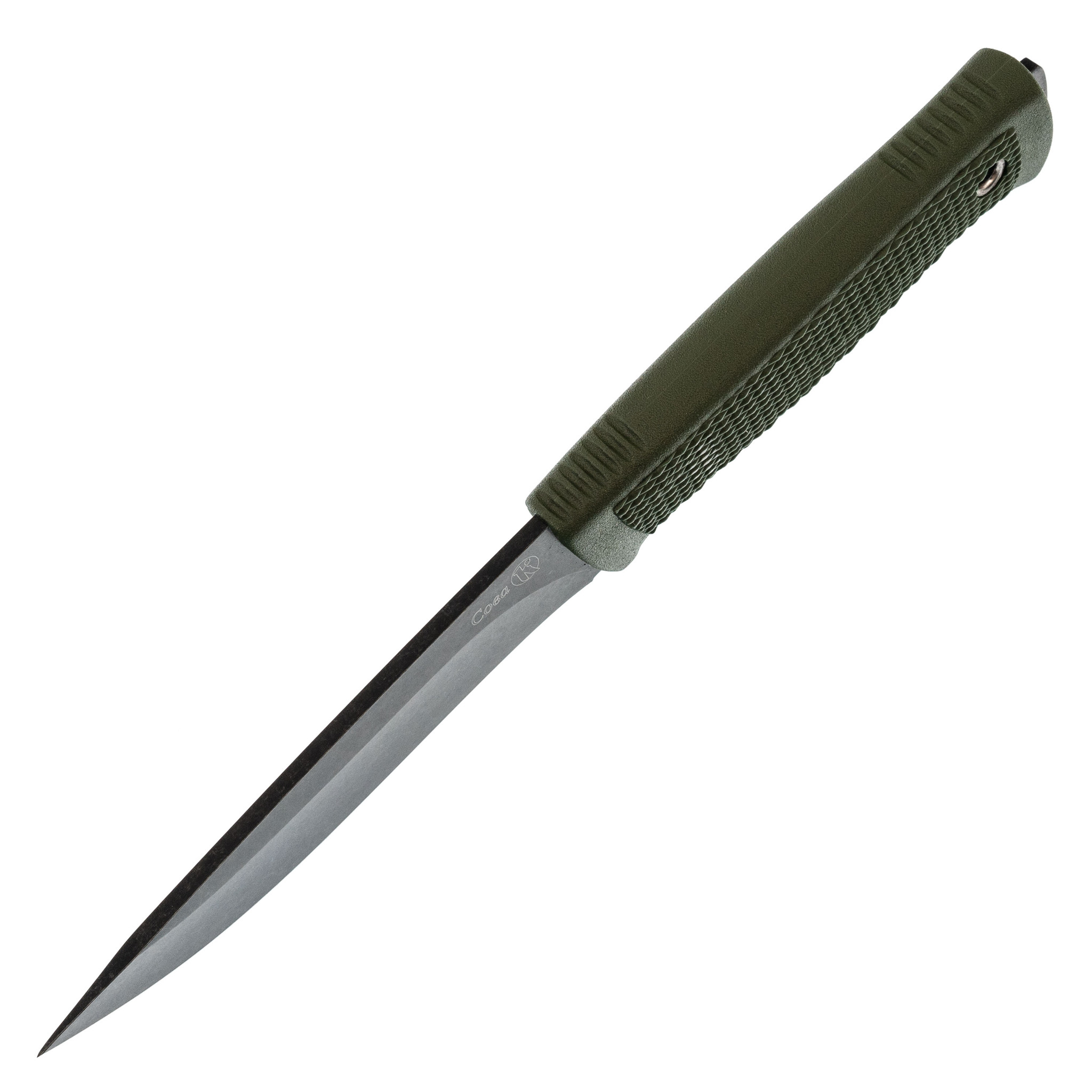Нож Сова, сталь AUS-8, олива, Кизляр - фото 2