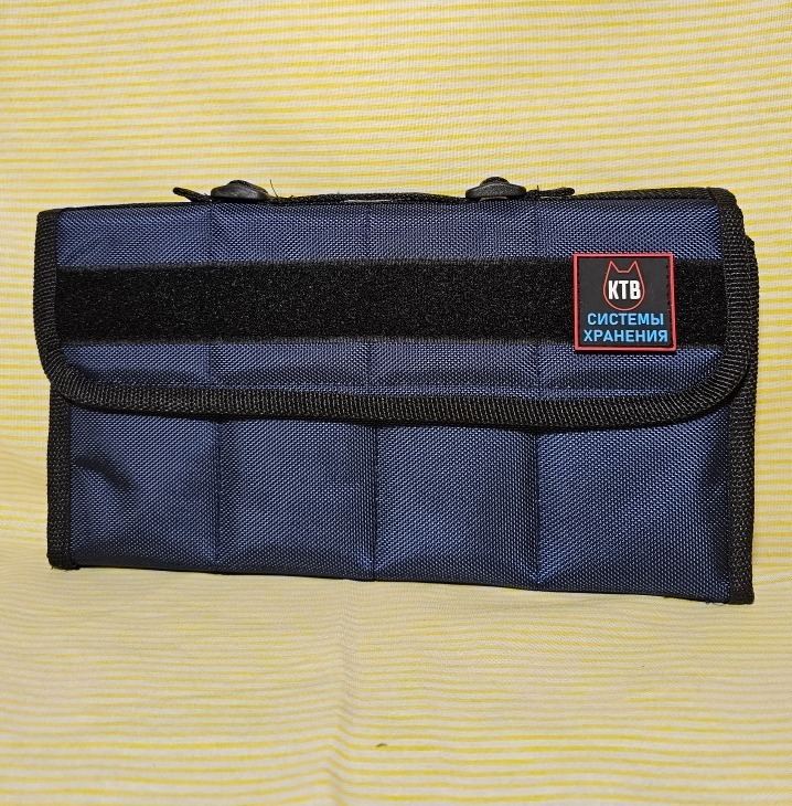 Сумка для 8 ножей KTB, темно-синяя