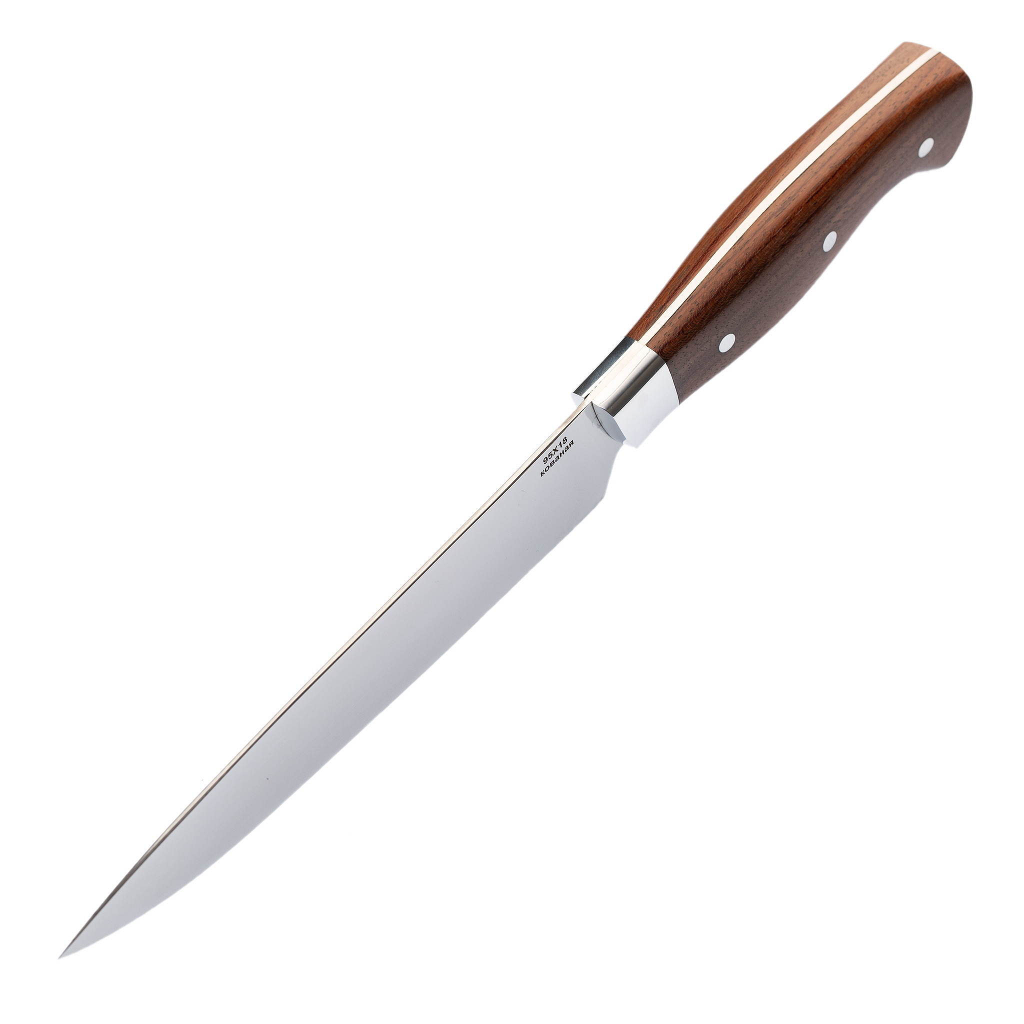 Нож кухонный Металлист MT-51, бубинго, кованая сталь 95х18 - фото 2