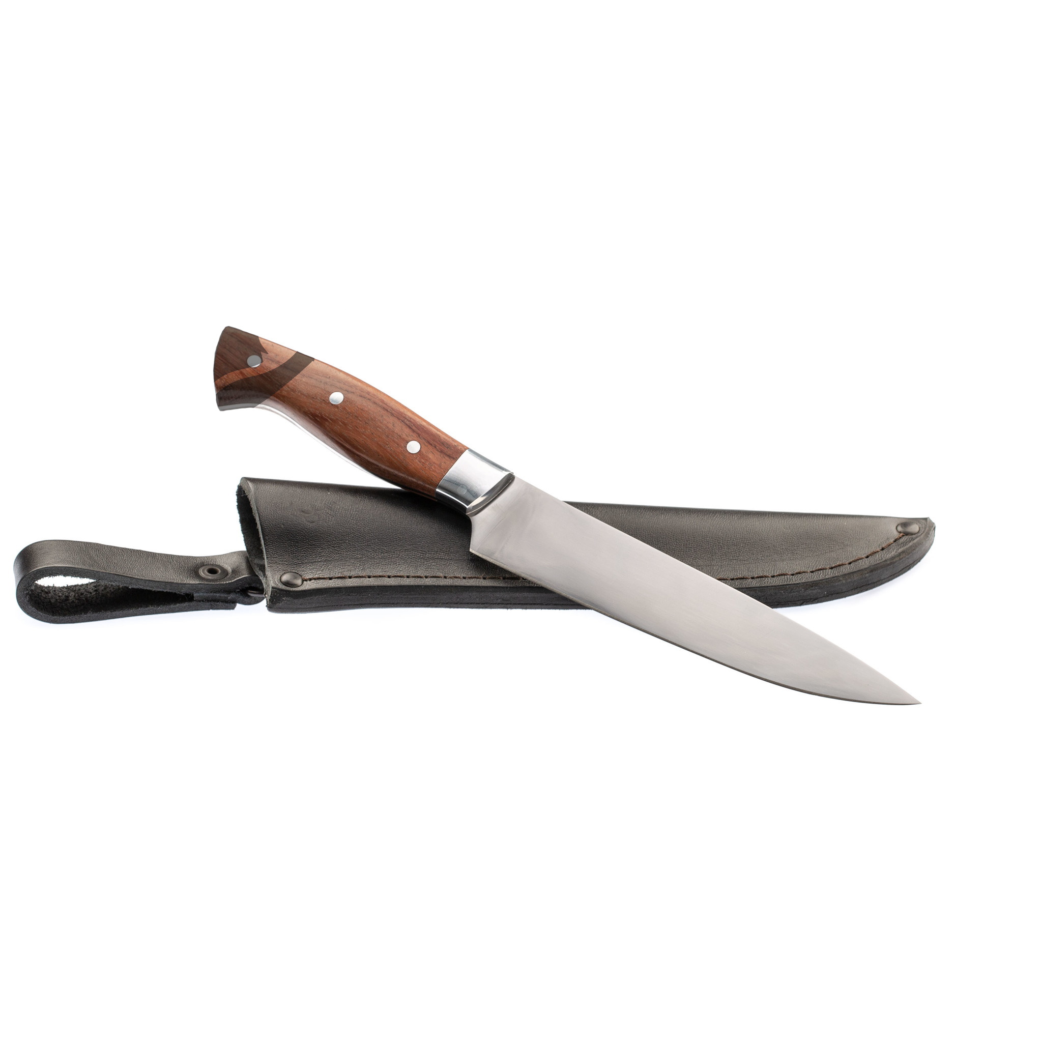 Нож кухонный Металлист MT-51, бубинго, кованая сталь 95х18 - фото 3