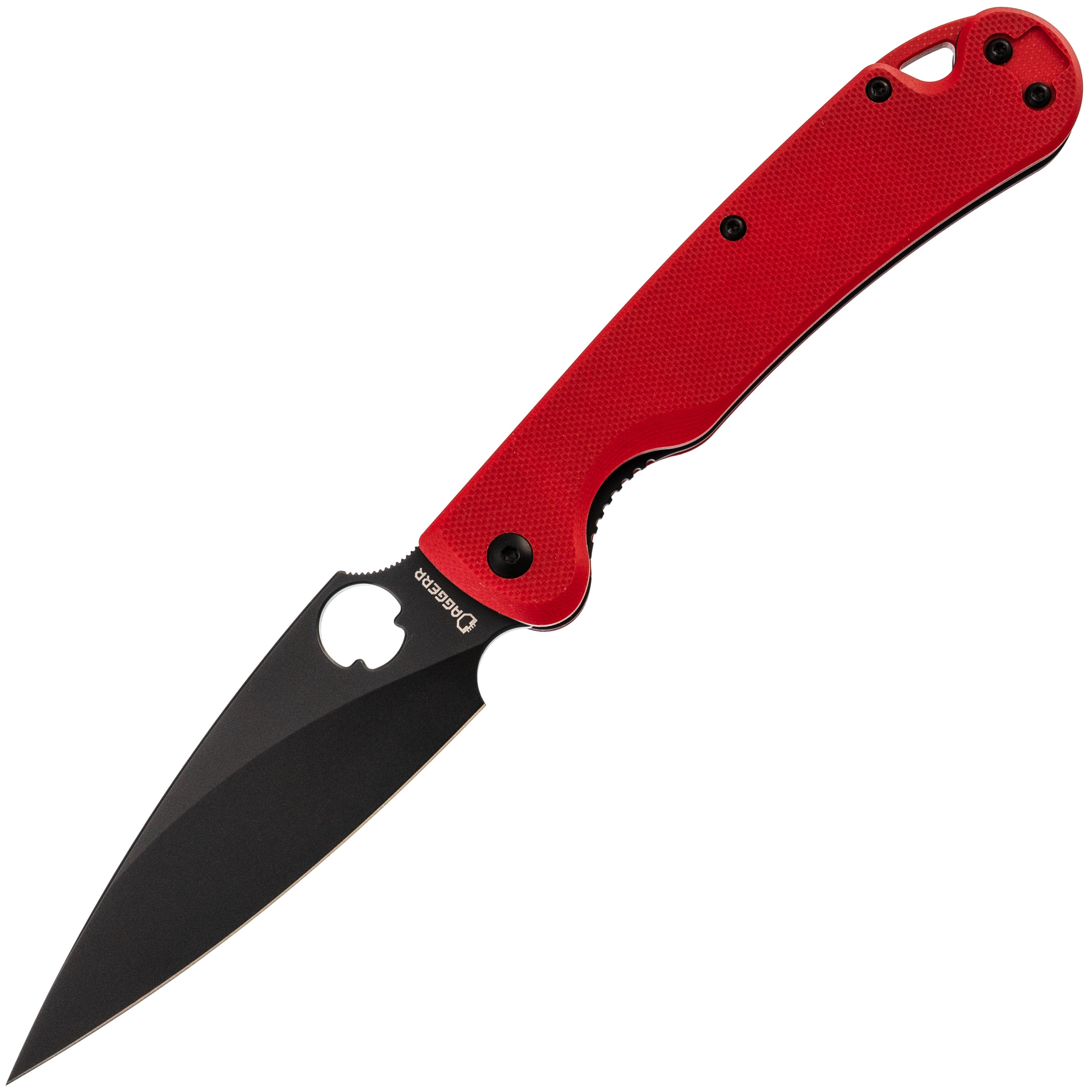 Складной нож Daggerr Sting Red DLC, сталь D2, рукоять G10
