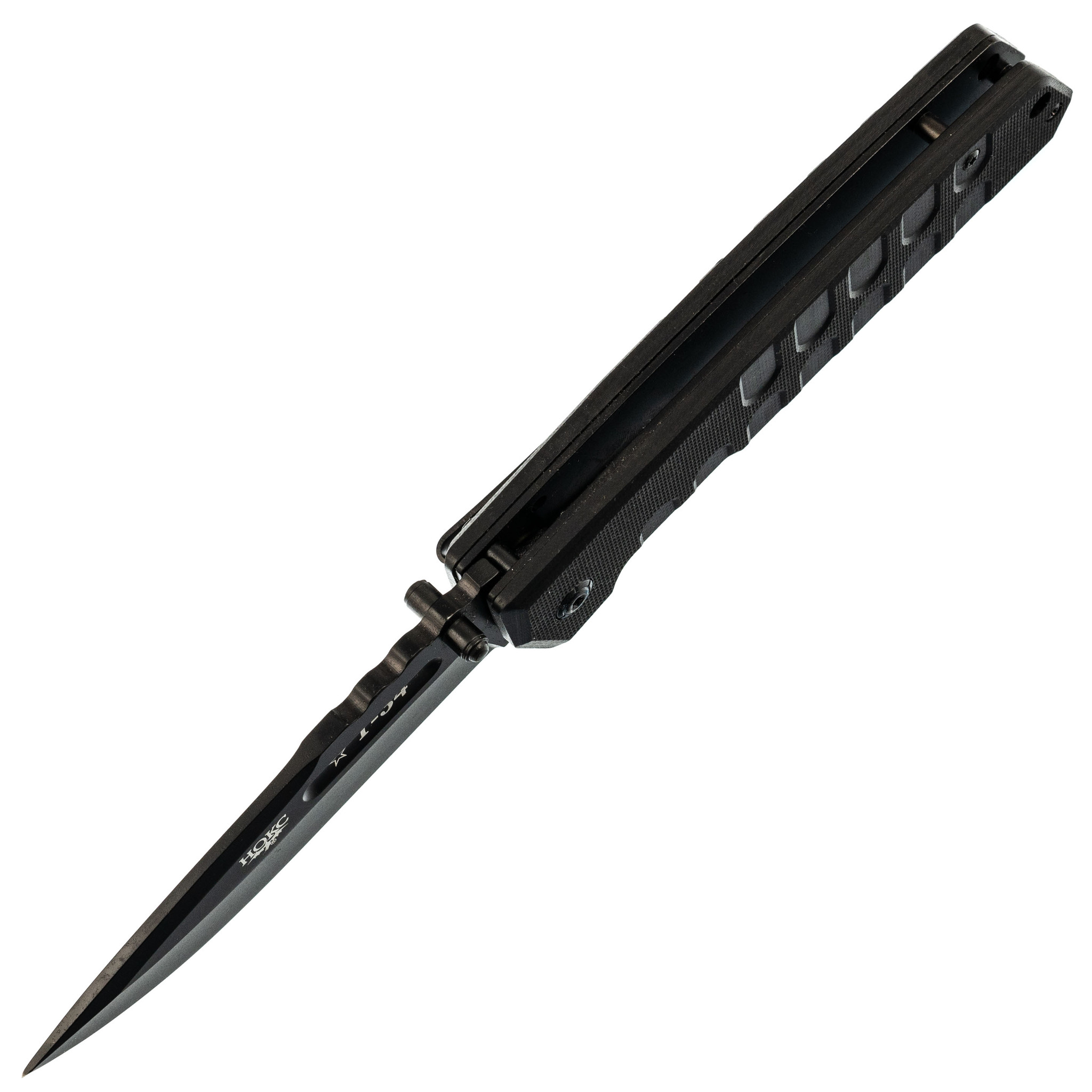 Складной нож Т-34 Black, сталь AUS-8, рукоять G10 - фото 2