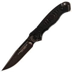 Фото Нож Складной Офицерский-2М Blackwash, сталь AUS-8, G10