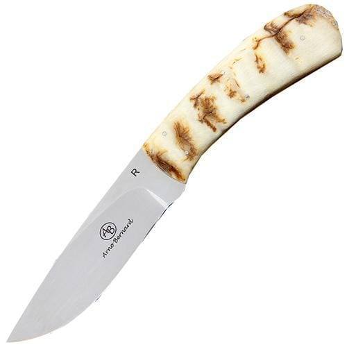 Нож с фиксированным клинком Arno Bernard Fish Eagle, сталь N690, рукоять рог барана