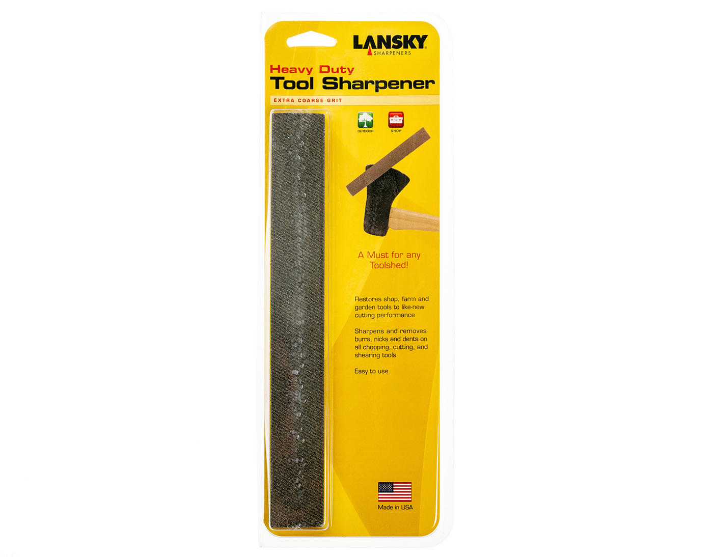 Керамический точильный брусок Lansky, Heavy Duty tool Sharpener, LHONE от Ножиков
