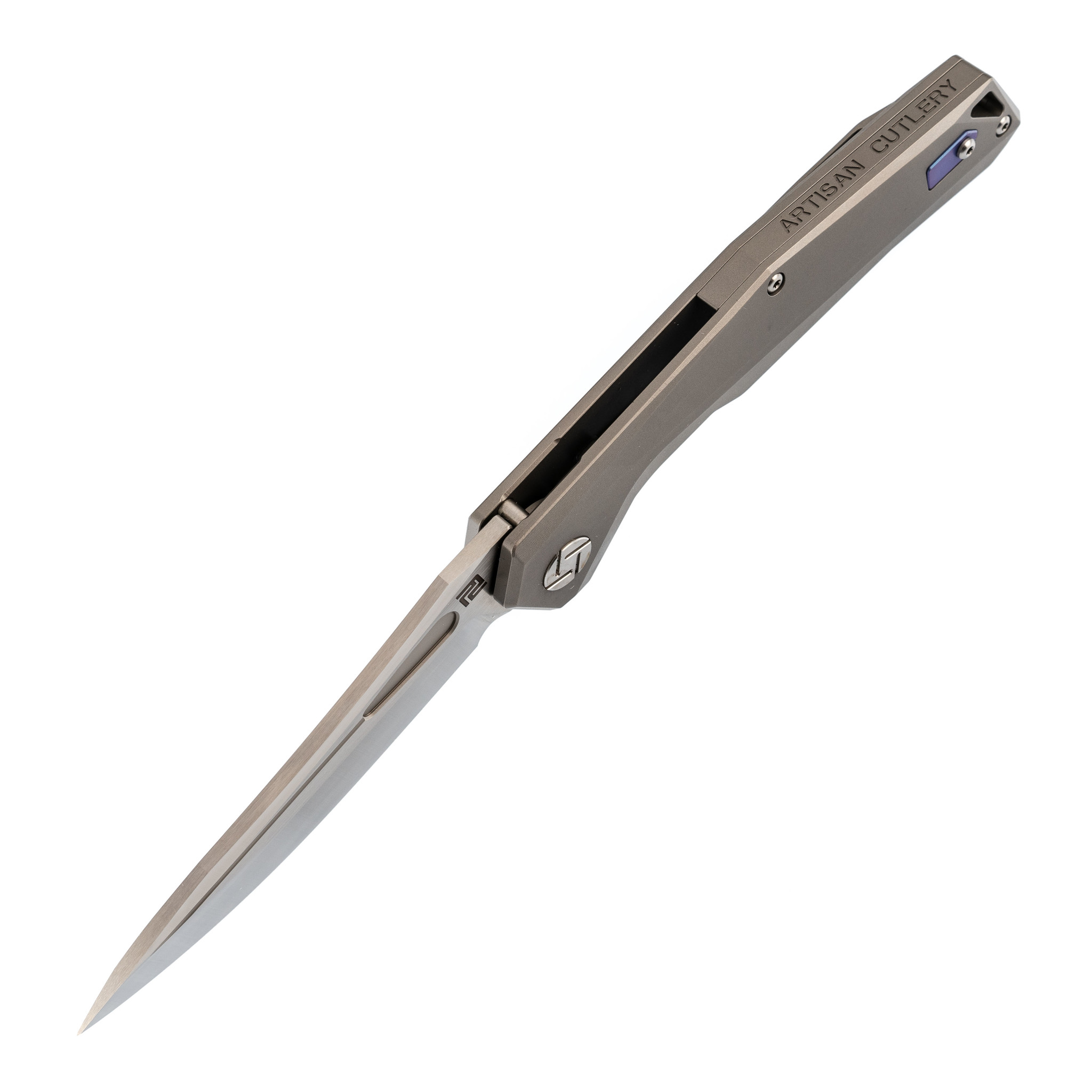 Складной нож Artisan Zumwalt, сталь S35VN, титан - фото 2