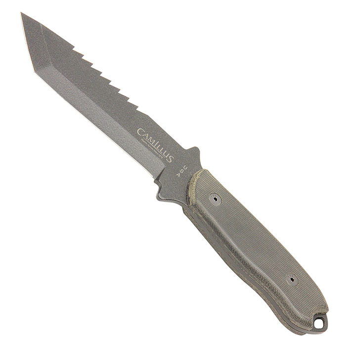  Camillus 10.25 Heathen Fixed Blade Knife with Kydex Sheath
