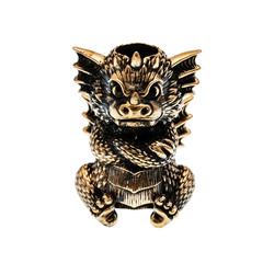 Фото Бусина Дракоша, бронза