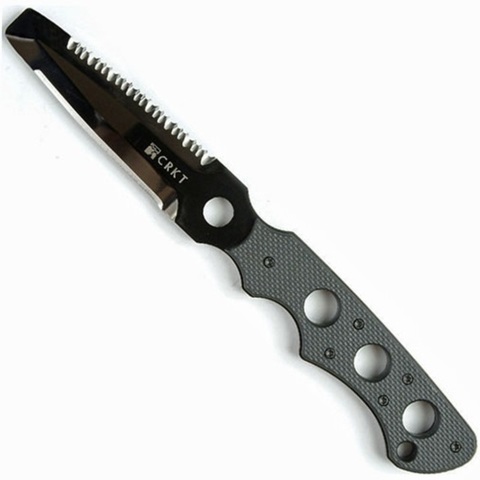 Нож с фиксированным клинком CRKT Hammond-ABC, сталь AUS-8, рукоять Zytel