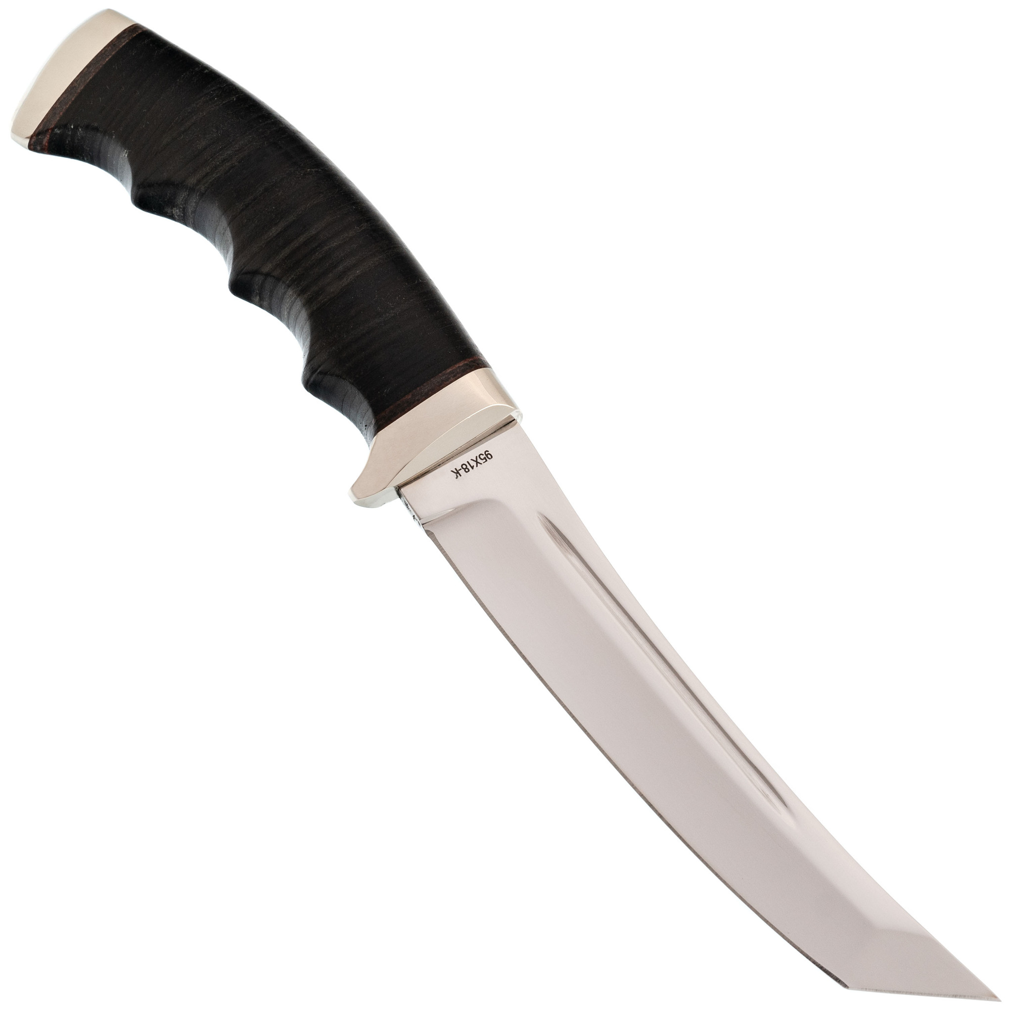 Нож Аркан Р в коже, 95Х18 - фото 2