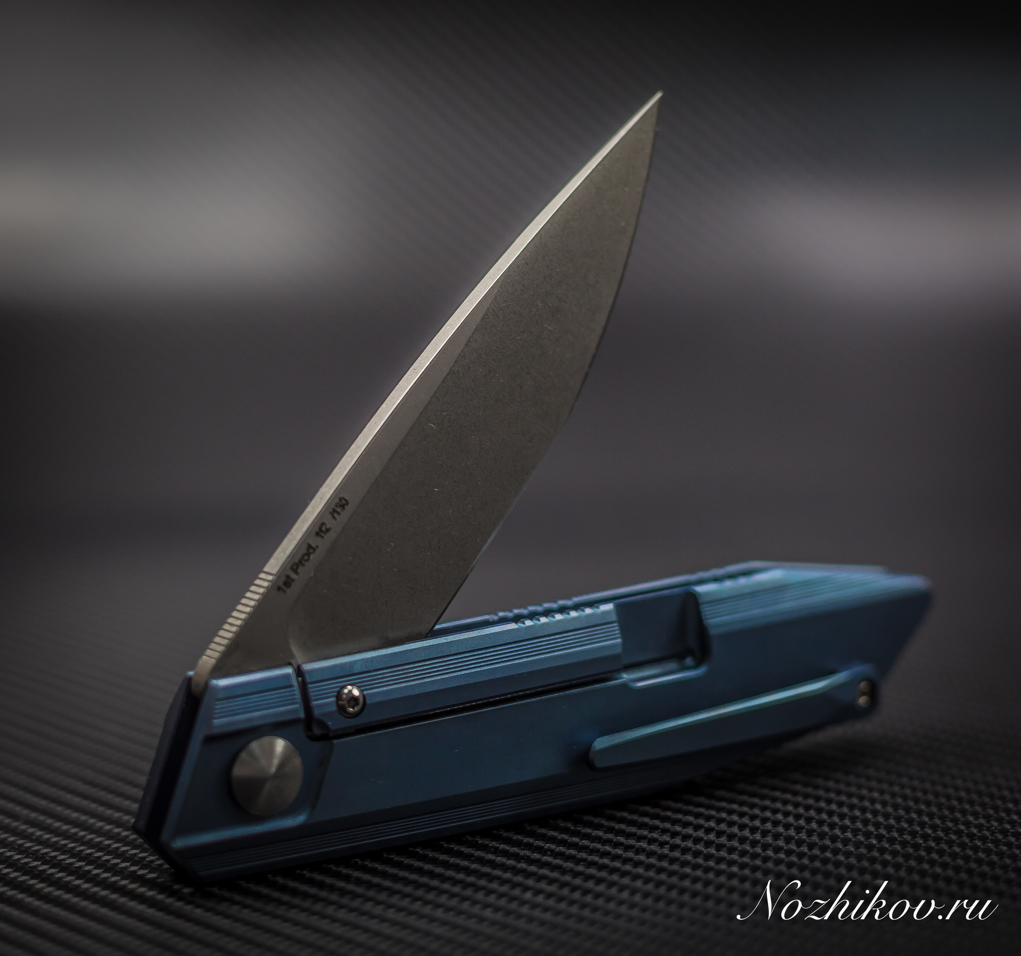 Складной нож Bestech Knives BT1701B, сталь CPM-S35VN, рукоять титан - фото 5