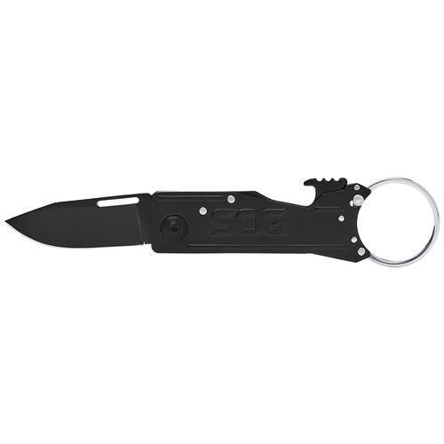 Нож-брелок KeyTron SOG KT1003, сталь 5Cr13MoV, рукоять нержавеющая сталь