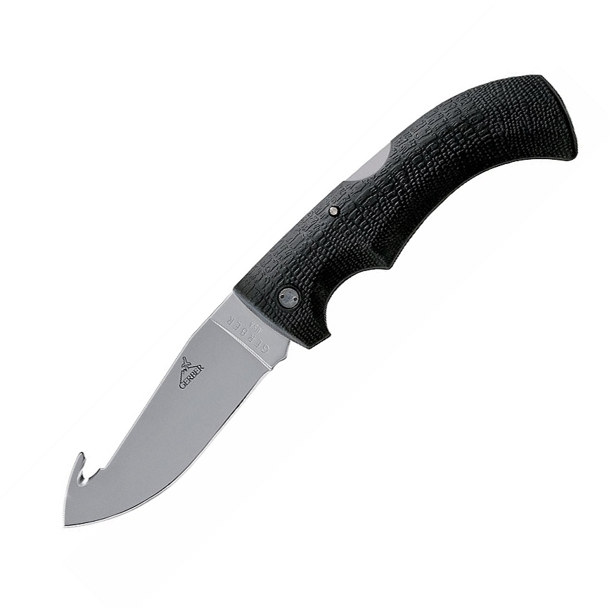 Складной нож Gerber Gator GH, сталь 420HC, рукоять термопластик GFN, черный