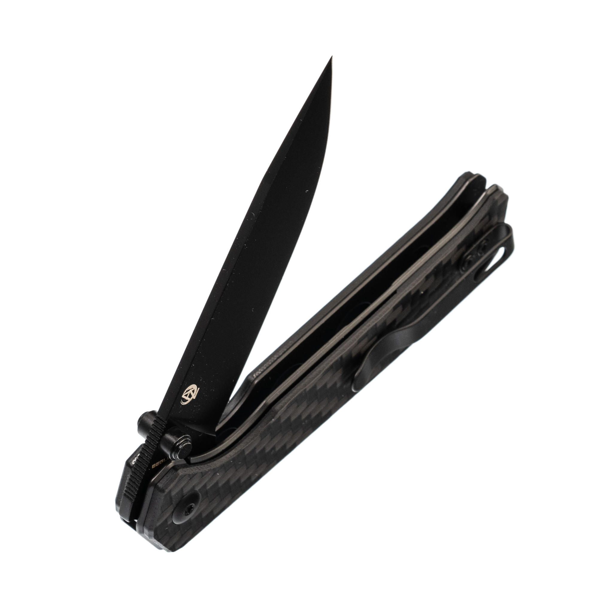 Складной нож Kizer Begleiter, сталь N690, рукоять carbon - фото 4