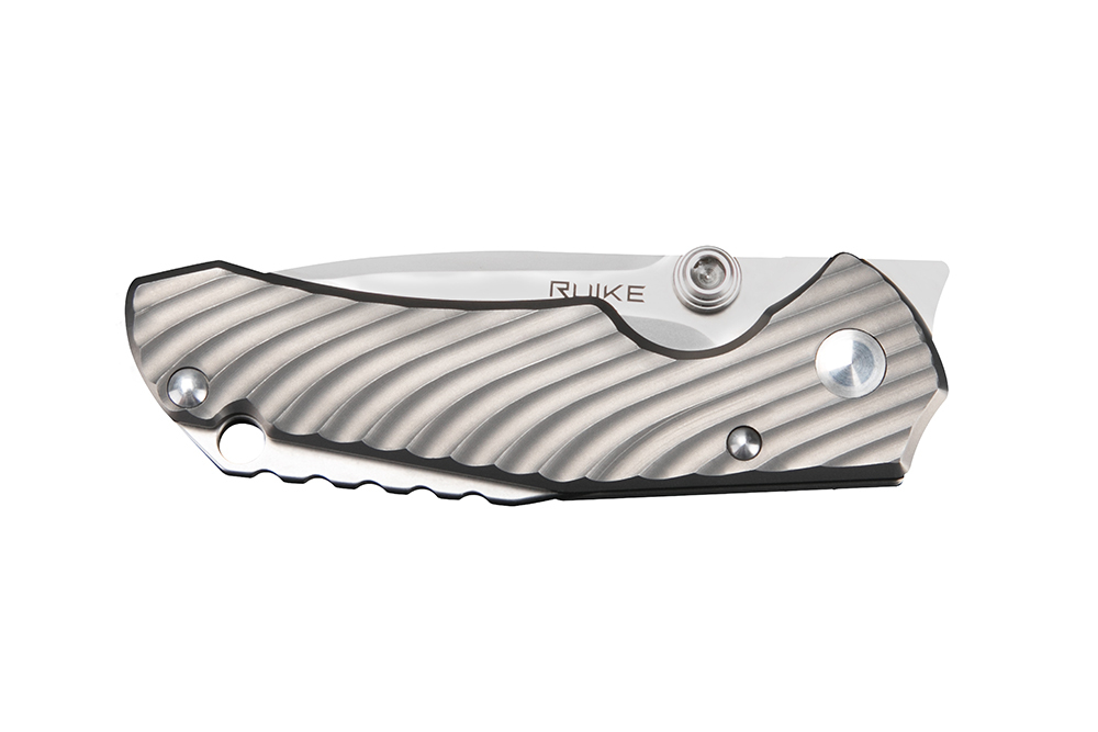 Складной нож Ruike M671-TZ, сталь 154СМ, рукоять TC4 - фото 4