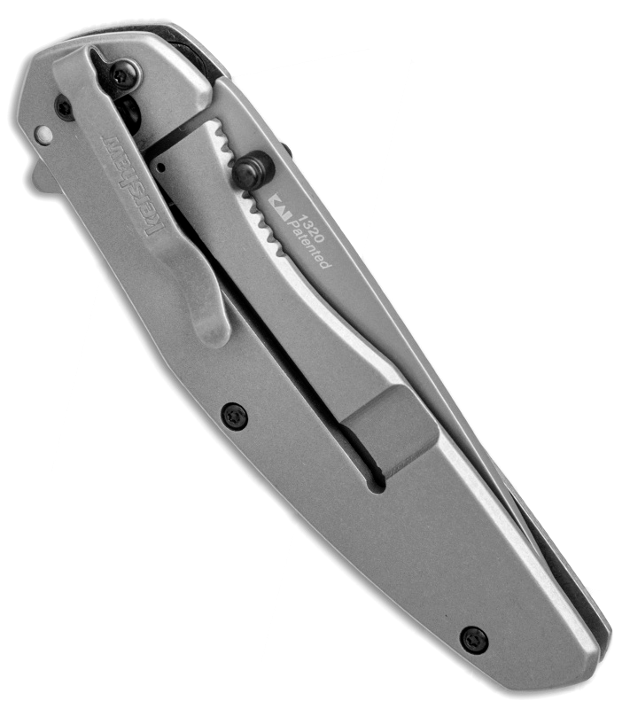 Набор из двух полуавтоматических складных ножей S.B. Flipper Knife Set - Kershaw 1320KITX, сталь 4Cr14, рукоять нержавеющая сталь - фото 6