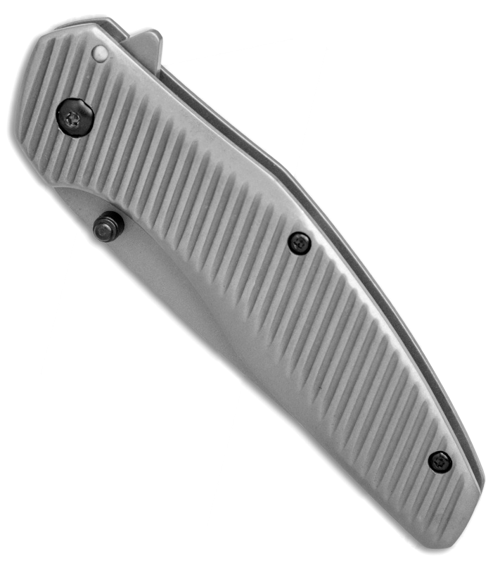 Набор из двух полуавтоматических складных ножей S.B. Flipper Knife Set - Kershaw 1320KITX, сталь 4Cr14, рукоять нержавеющая сталь - фото 7