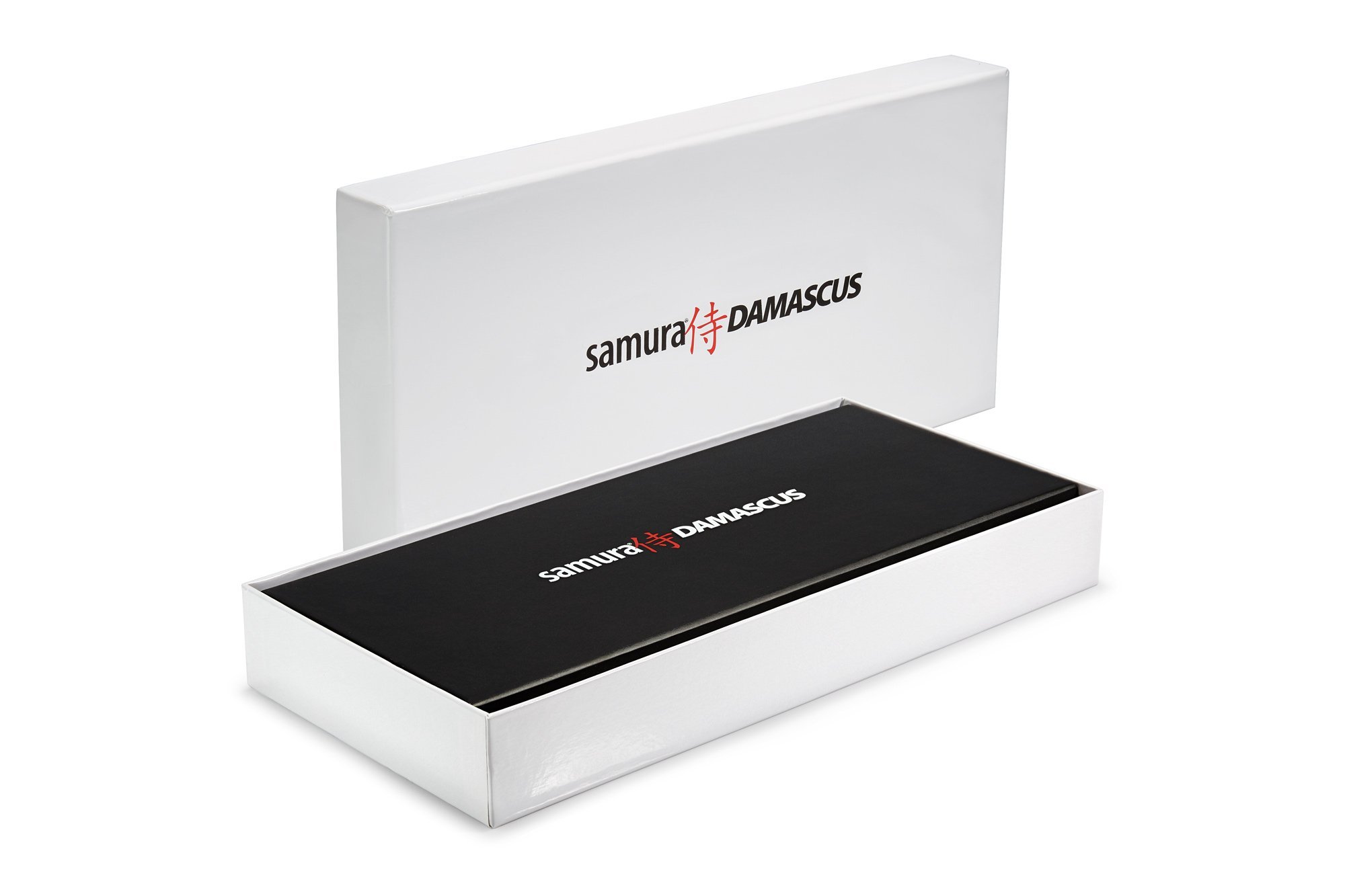 Набор из 3 кухонных ножей Samura DAMASCUS в подарочной коробке - "Поварская тройка", сталь VG-10/дамаск, рукоять G10, SD-0220 от Ножиков