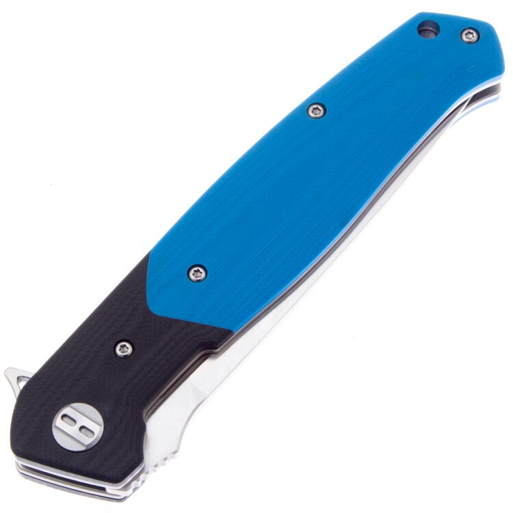 Складной нож Bestech Swordfish, сталь D2, рукоять G10, blue/black - фото 2