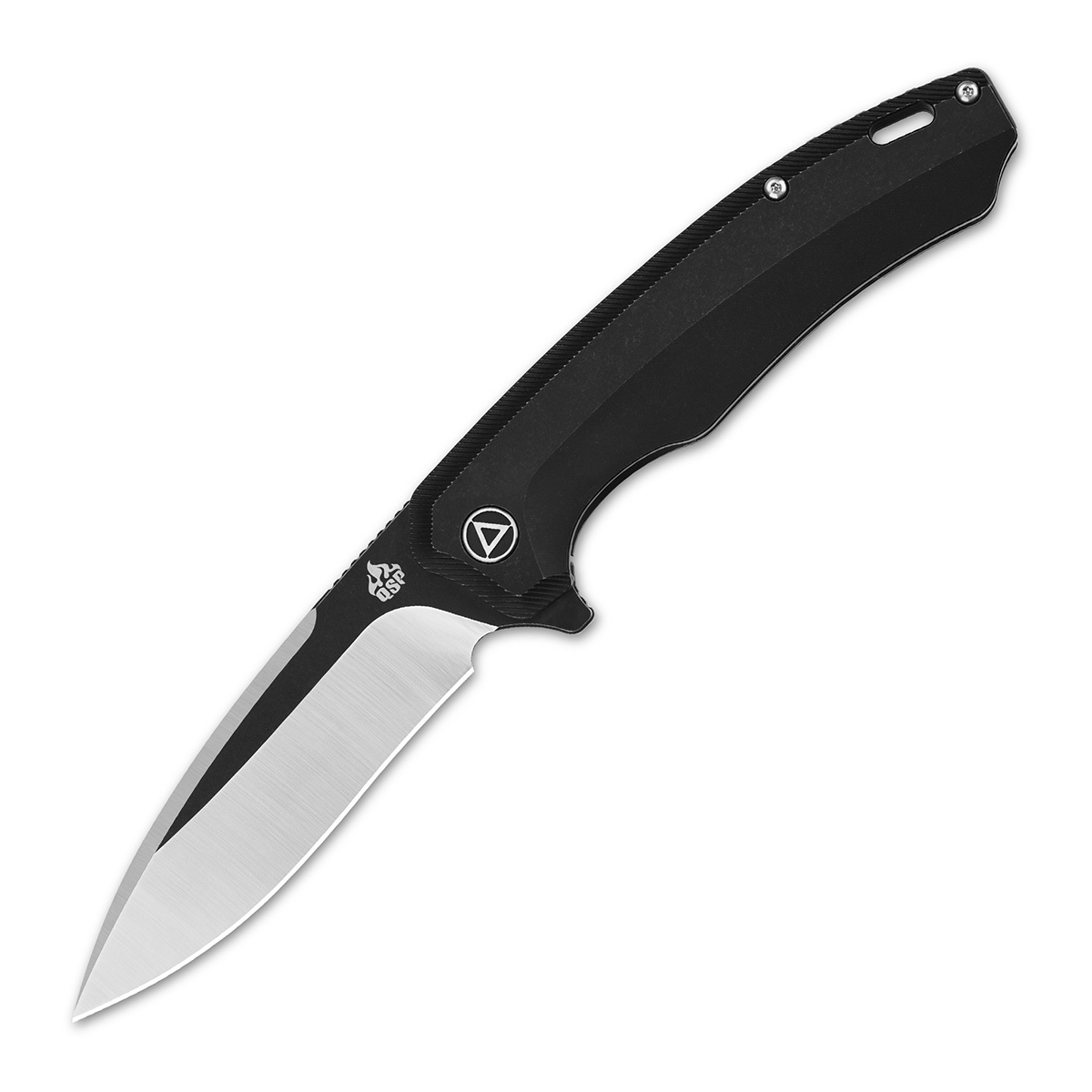 Складной нож QSP Woodpecker, сталь M390, рукоять титан