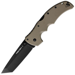Фото Складной нож Cold Steel Recon 1 Tanto, сталь S35VN, рукоять G10, бежевый/черный