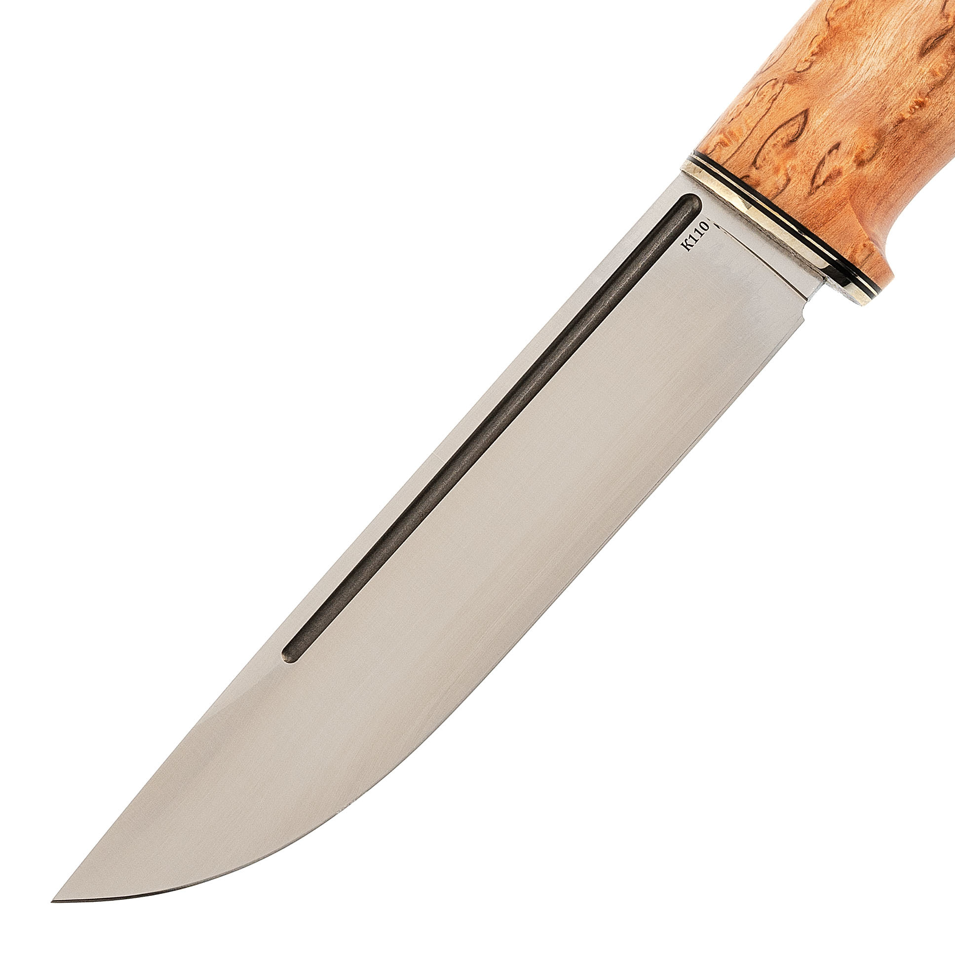 Нож Лиман, сталь K-110, карельская береза - фото 2