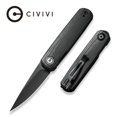 Фото Складной нож CIVIVI Lumi Black, G10