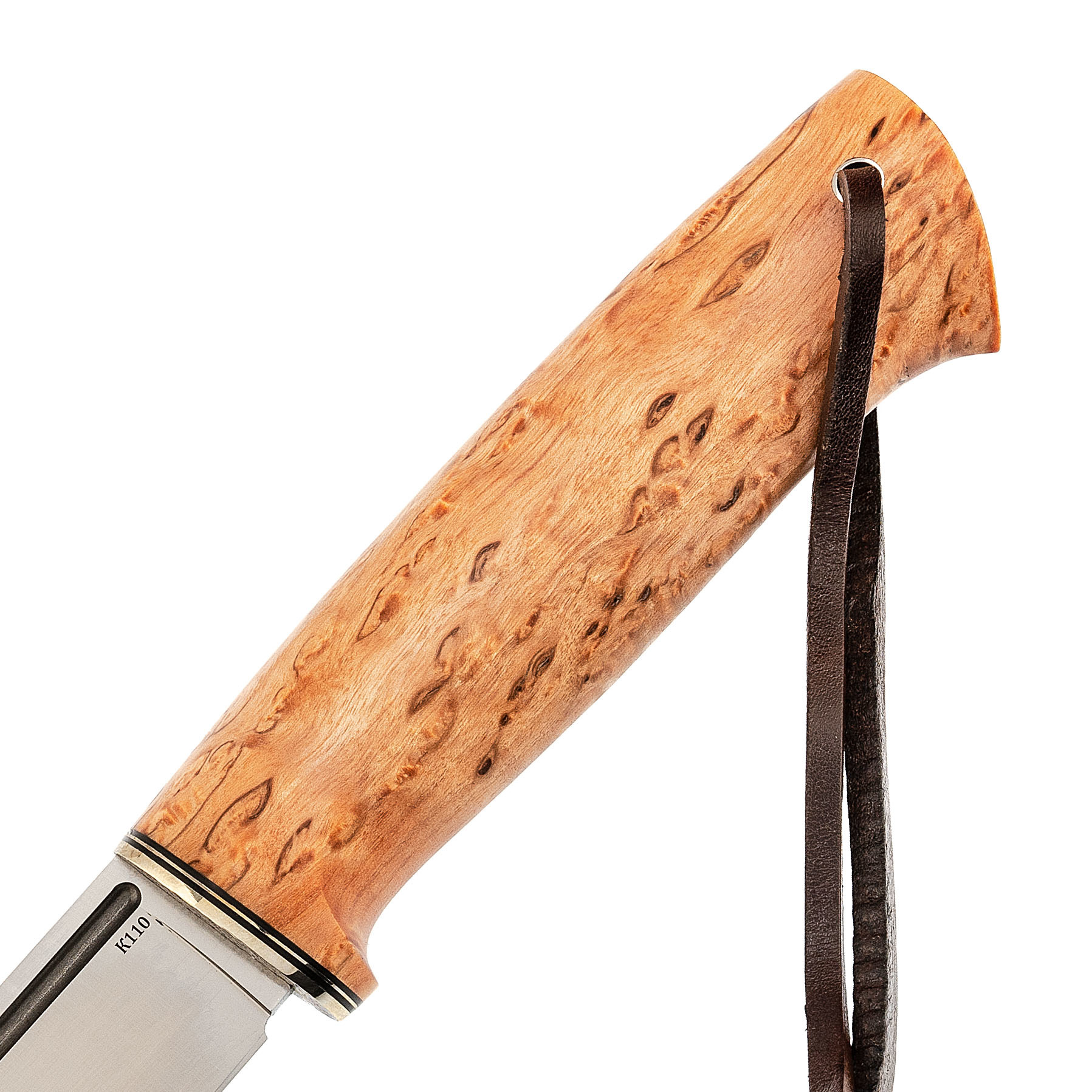 Нож Лиман, сталь K-110, карельская береза - фото 3