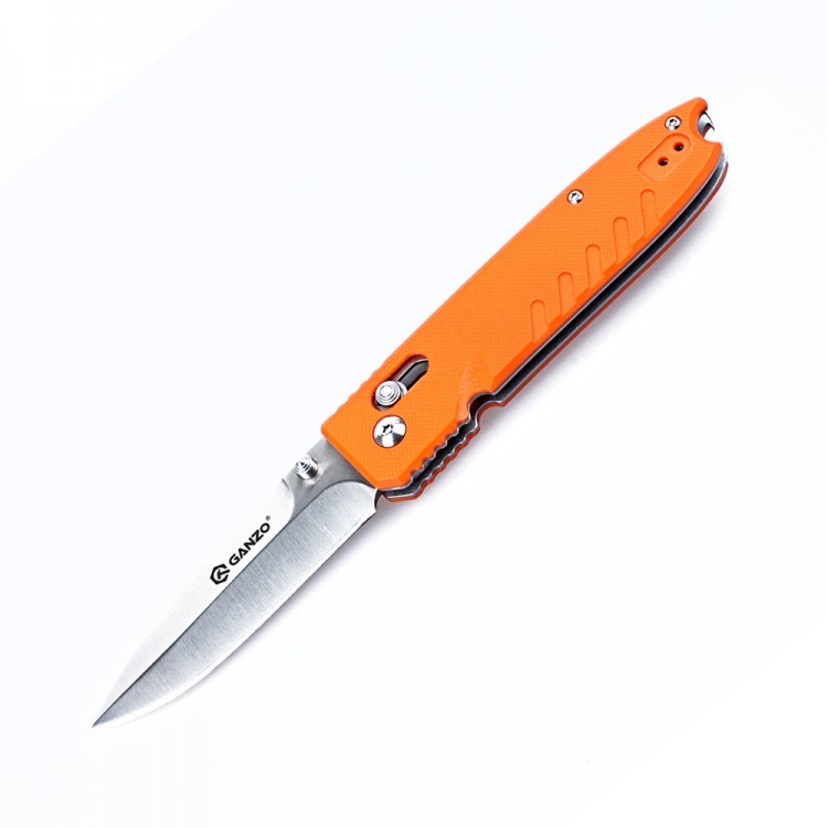 Нож складной Ganzo G746-1, оранжевый - фото 1
