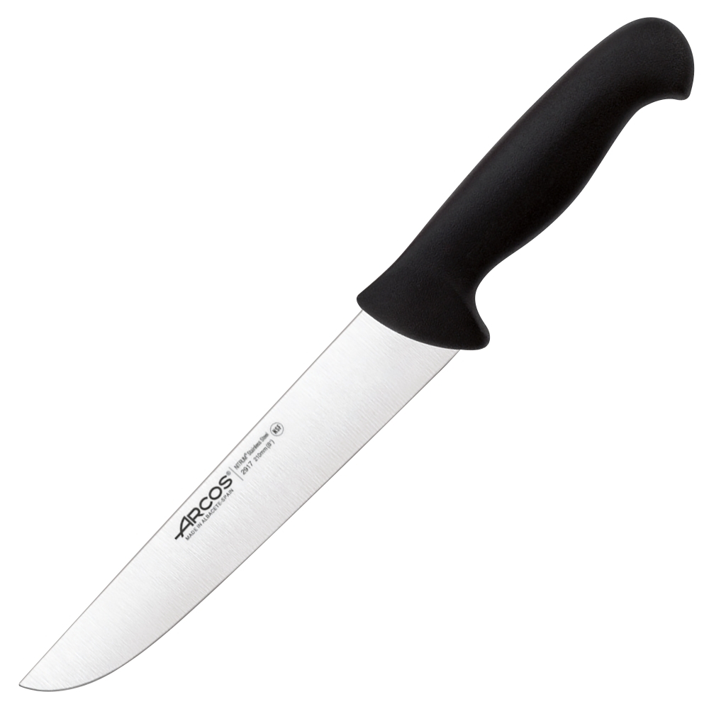 Нож для разделки 2900 291725, 210 мм, черный