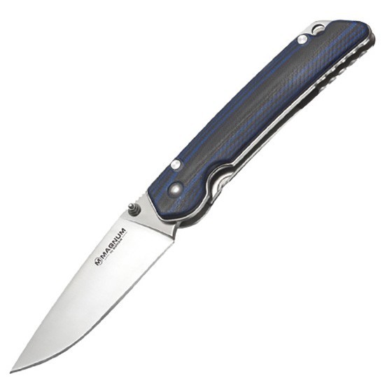 Нож складной Magnum B & B, сталь 440A Satin Plain, рукоять стеклотекстолит G10, Boker 01SC948