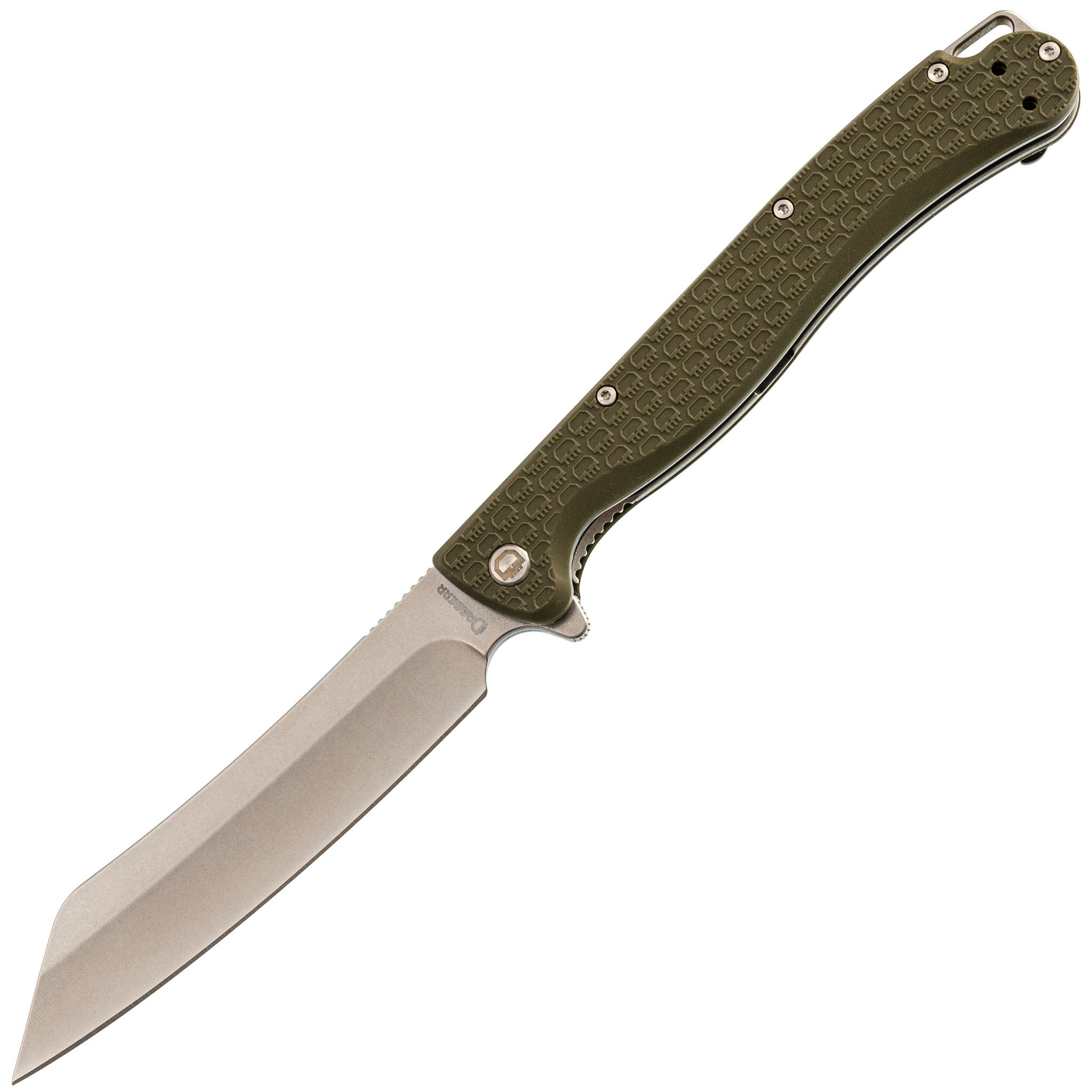 Складной нож Dagger Tesak Olive DL, сталь 8cr14mov, рукоять FRN - фото 1