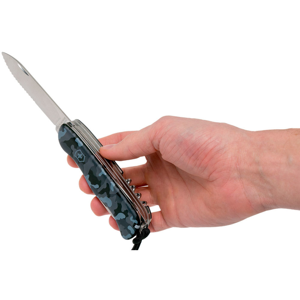 Нож перочинный Victorinox Skipper 0.8593.W942,111 мм, 17 функций, морской камуфляж - фото 9