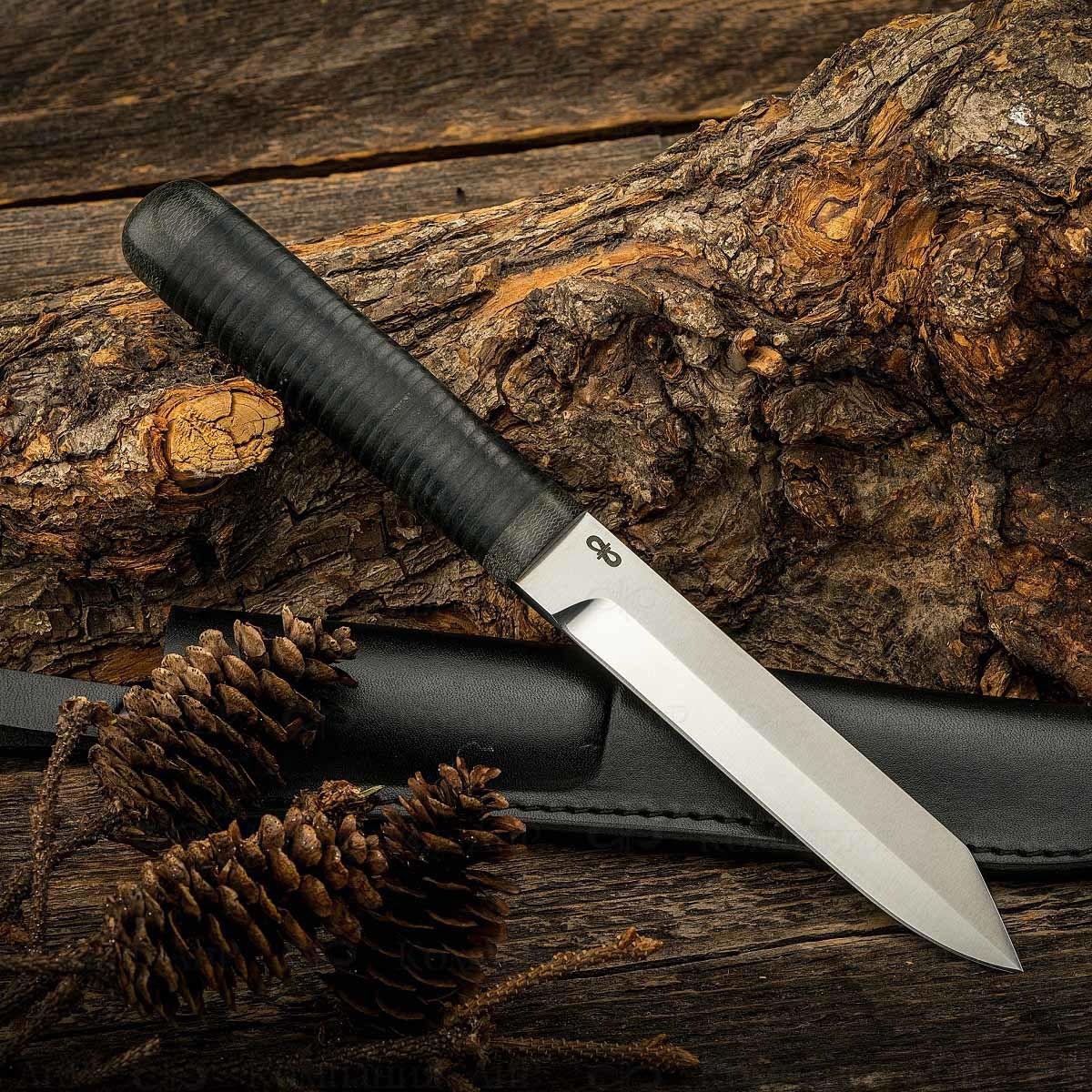 Нож туристический АиР  Засапожный-2 , сталь 95х18, рукоять кожа