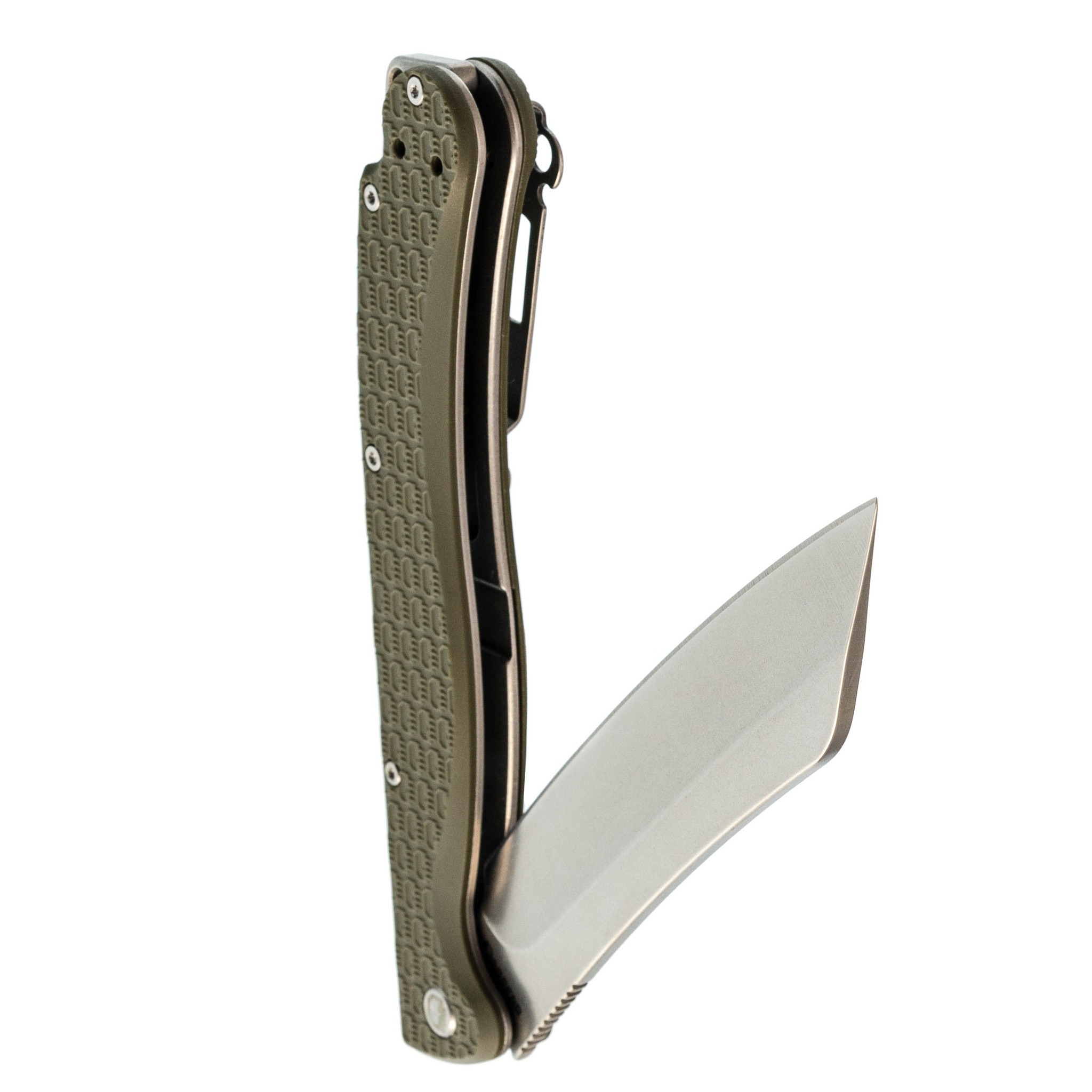 Складной нож Dagger Tesak Olive DL, сталь 8cr14mov, рукоять FRN - фото 5