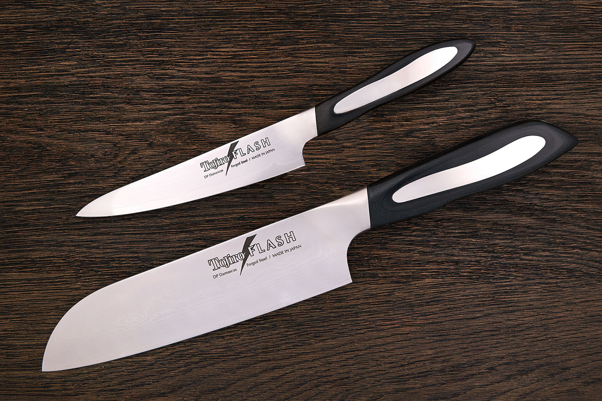 Набор из 2-х кухонных ножей, Tojiro, FF-GIFTSET-C, микарта - фото 3