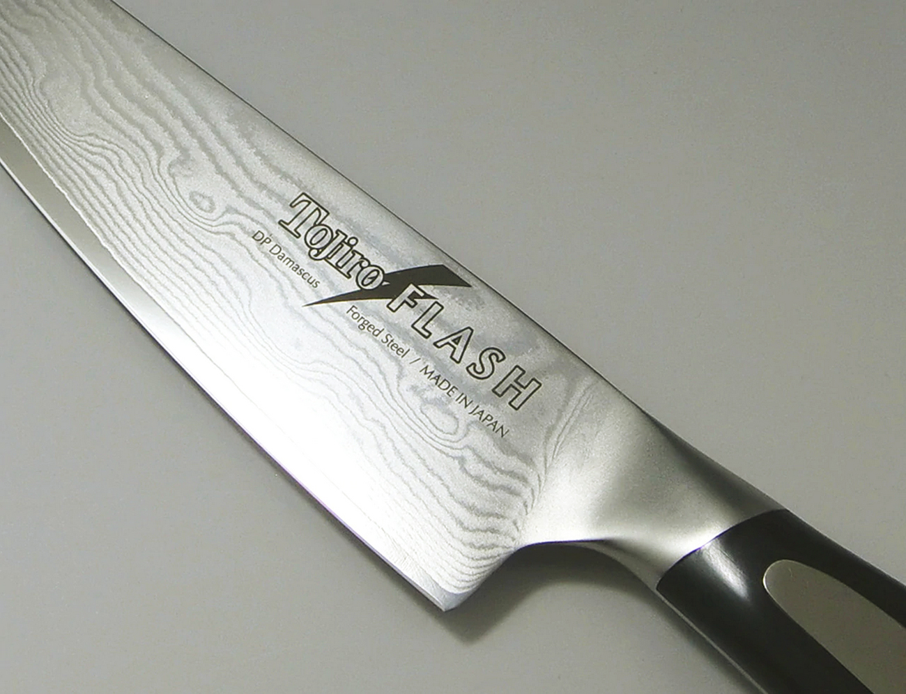 Кухонный нож традиционный японский Деба мини, Flash, TOJIRO, FF-DE105, сталь VG-10, в картонной коробке - фото 4