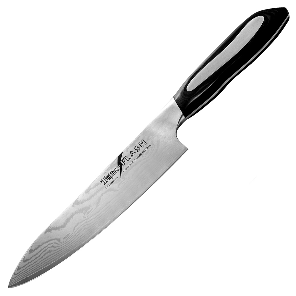Кухонный нож традиционный японский Деба мини, Flash, TOJIRO, FF-DE105, сталь VG-10, в картонной коробке - фото 5
