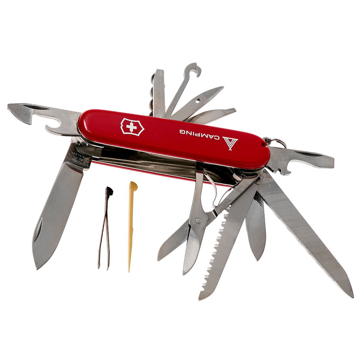 Нож перочинный Victorinox Ranger, сталь X55CrMo14, рукоять Cellidor®, красный - фото 3
