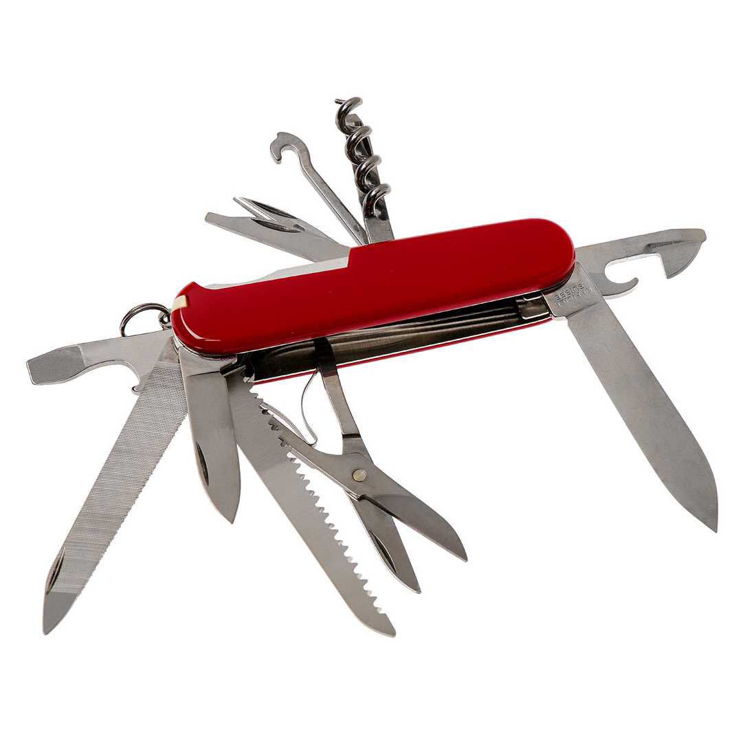 Нож перочинный Victorinox Ranger, сталь X55CrMo14, рукоять Cellidor®, красный - фото 4
